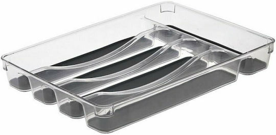 Click Schubladenteiler Kunststoff in Gray Farbe 23x32x5cm Click Schubladenteiler Kunststoff in Gray Farbe 23x32x5cm