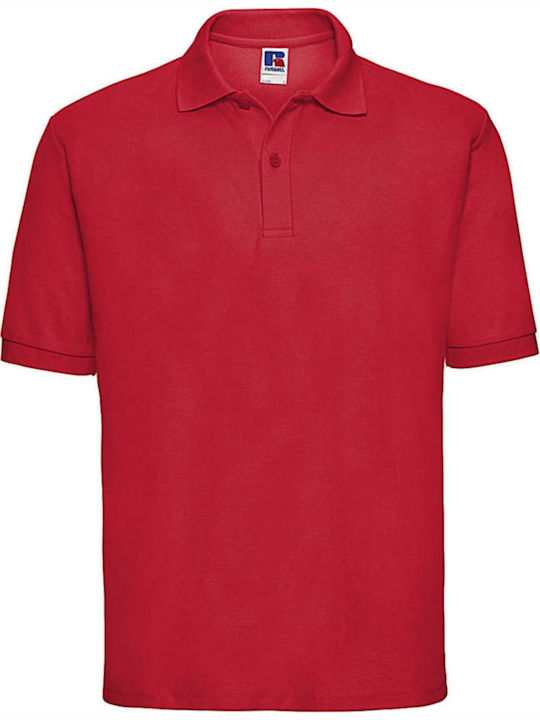 Russell Europe Men's Short Sleeve Promotional Blouse Red R-539M-BR