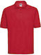 Russell Europe Men's Short Sleeve Promotional Blouse Red