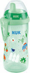 Nuk Kiddy Cup Garden Lernbecher Kunststoff Green Garden für 12m+m+ 300ml