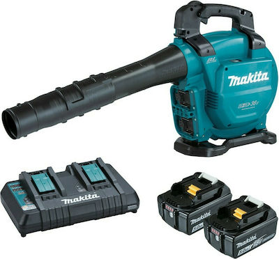 Makita Laubbläser Handheld Batterie 2x6Ah mit Lautstärkeregulierung