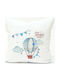 Borea Kids Decorative Pillow Printed Air Balloon White 45x45cm