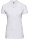 Russell Europe Γυναικείο Διαφημιστικό T-shirt Κοντομάνικο σε Λευκό Χρώμα