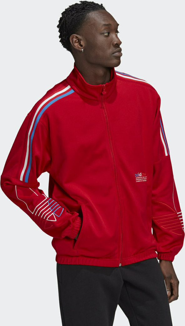 Adidas Adicolor FTO ÎÎ½Î´ÏÎ¹ÎºÎ® Î¦Î¿ÏÏÎµÏ ÎÎ±ÎºÎ­ÏÎ± Î¼Îµ Î¤ÏÎ­ÏÎµÏ Scarlet Red GN3558 - Skroutz.gr
