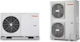 Inventor Three-Phase Heat Pump 22kW 60°C Monoblock