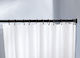 Kleine Wolke Telescopic Straight Shower Curtain Rod Aluminium Black Ø21mm 125-220cm