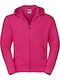 Russell Europe Men's Long Sleeve Promotional Sweatshirt Fuchsia