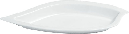 Tognana Wing Magnum Platou de Servire Oval din Porțelan Albă 46x19buc 1buc