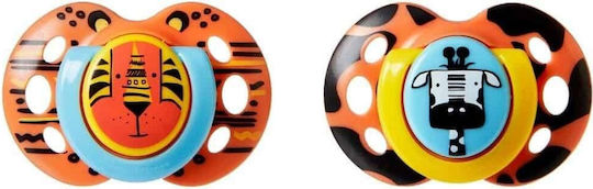 Tommee Tippee Fun Style Ορθοδοντικές Πιπίλες Σιλικόνης για 0+ μηνών 2τμχ