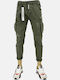 Cover Jeans Elvis T0186 Trousers Chino Elastic in Regular Fit Khaki T0186-00