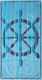 Dimcol Sail Cotton Light Blue Beach Towel 170x90cm