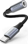 Ugreen Konverter USB-C männlich zu 3.5mm weiblich Gray (80154)