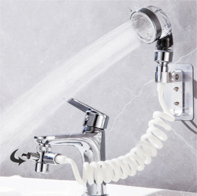 04002TXT50SL Sink Shower Tap with Hose