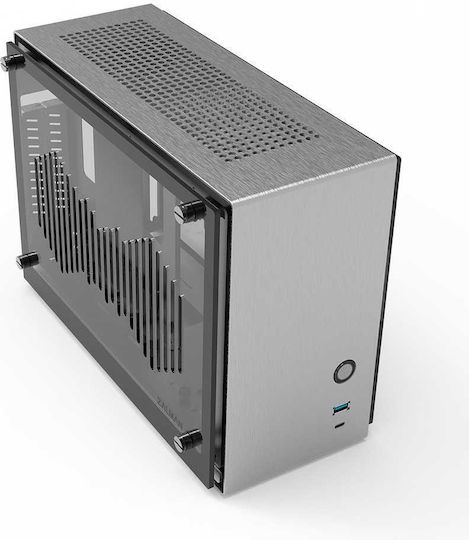 Zalman M2 Mini Mini Tower Κουτί Υπολογιστή Ασημί