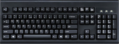 Perixx PERIBOARD-106 B Doar tastatura Engleză US