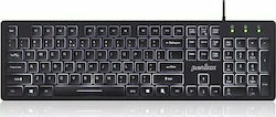 Perixx PERIBOARD-317 - Backlit Keyboard Only English US