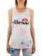 Ellesse Women's Athletic Blouse Sleeveless Pink