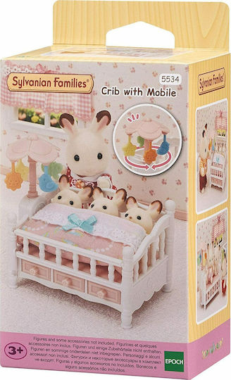 Epoch Toys Кошара с Мобил Силвански Семейства за 3+ Години 8.2 см (Διάφορα Σχέδια)