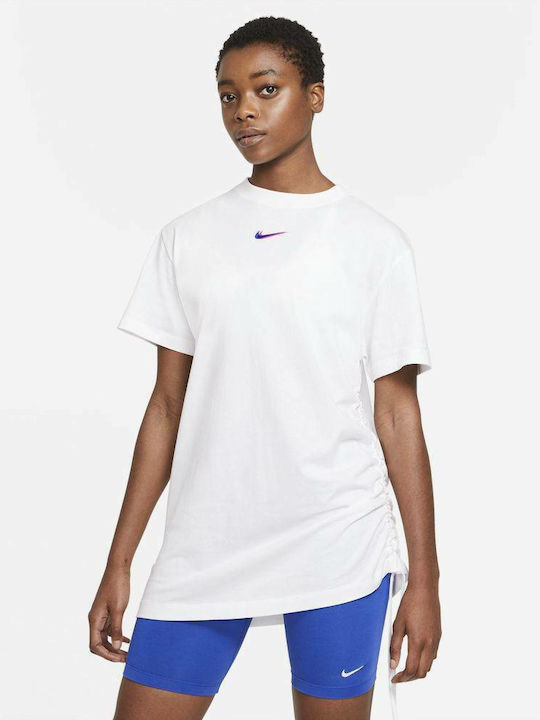 white nike tshirt dress