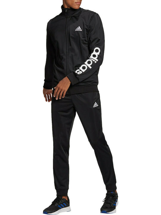 Adidas Primegreen Essential Σετ Φόρμας με Λάστιχο Μαύρο