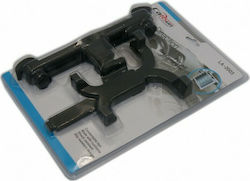 LA-2003 Car Mobile & Tablet Mount Black