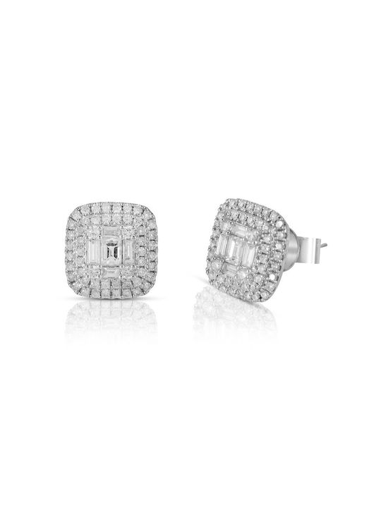 VITOPOULOS Earrings White Gold 18K With Diamonds