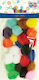 The Littlies Pom Pom Artizanat Set 25buc