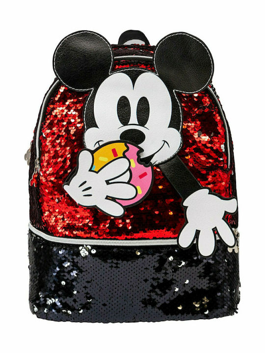 Karactermania Donut Sequins Детска чанта Раница Червена 14.5брx26брсм. Karactermania Donut Sequins Детска чанта Раница Червена 14.5брx26брсм.