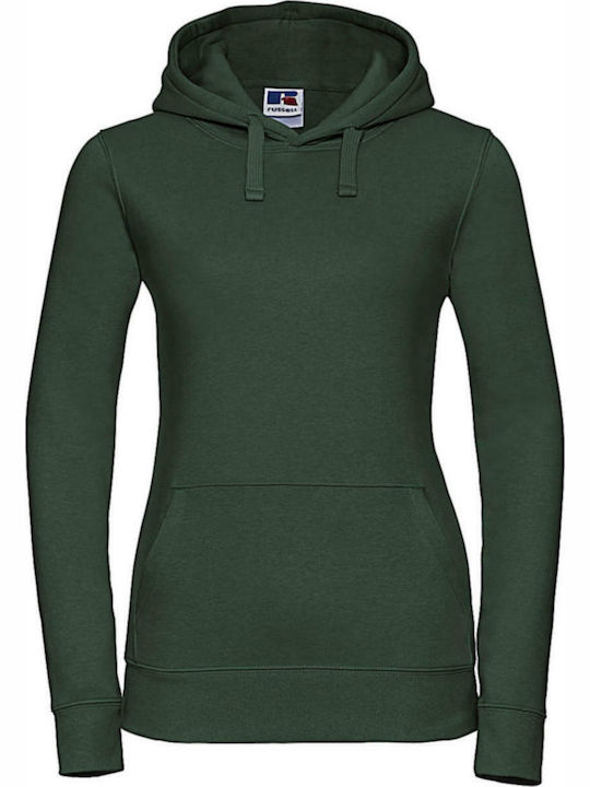 Russell Europe Women's Long Sleeve Promotional Sweatshirt Green R-265F-38