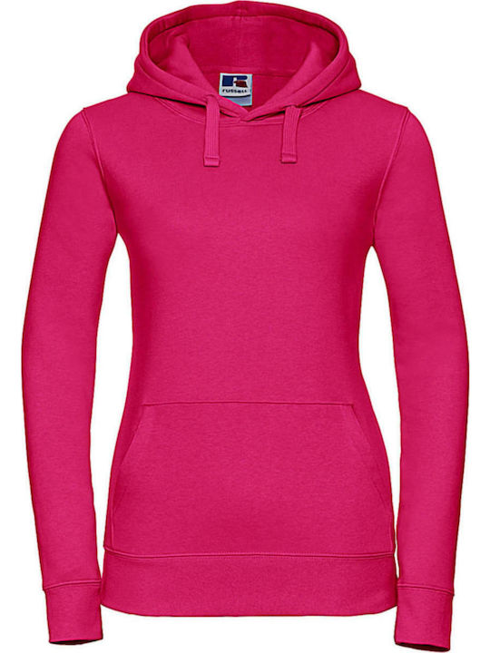 Russell Europe Women's Long Sleeve Promotional Sweatshirt Fuchsia