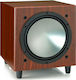 Monitor Audio Bronze W10 Αυτοενισχυόμενο Subwoofer με Ηχείο 10" 220W Καφέ