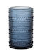 HFA Drops Glas Wasser aus Glas in Blau Farbe 365ml 5423305