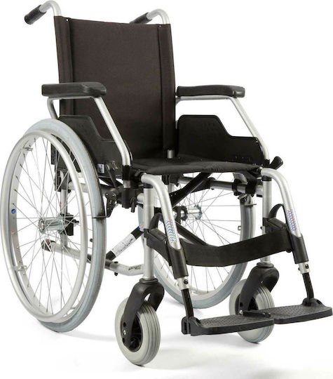 Meyra Budget II 9.050 Wheelchair 24" Folding Simple Type with Simple Back 46cm 9.050 Silver