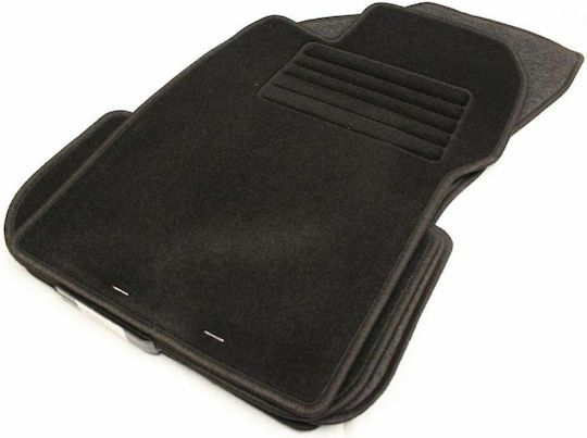 Petex Σετ Μπροστινά και Πίσω Πατάκια 4τμχ για Alfa Romeo Alfa 147 2001-2010 Μαύρα