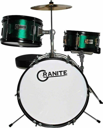 Granite 1042 Junior Drums Green