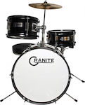 Granite 1042 Junior Drums Black