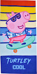 Stamion Turtley Cool Prosoape de plajă pentru copii Roz Peppa Pig 140x70cm PP09039_2