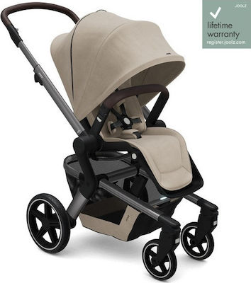 Joolz Hub+ Adjustable Baby Stroller Suitable from 6+ Months Timeless Taupe 11.5kg 900290