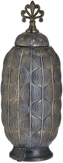 Inart Vază Ceramică Multicolor Φ16xÎ40cm Inart Vază Ceramică Multicolor Φ16xÎ40cm