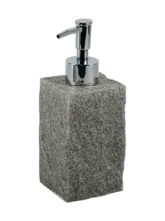 Marva Rock Tabletop Plastic Dispenser Gray