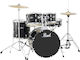 Pearl Roadshow Комплект Барабани Джет Черно