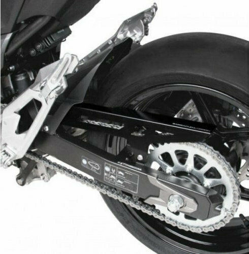 Barracuda Προστατευτικό Αλυσίδας Μοτοσυκλέτας Kawasaki Z800 2013-2016 Μαύρο