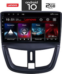 Lenovo Car-Audiosystem für Peugeot 207 2007> (Bluetooth/USB/AUX/WiFi/GPS) mit Touchscreen 9" IQ-AN X6881_GPS