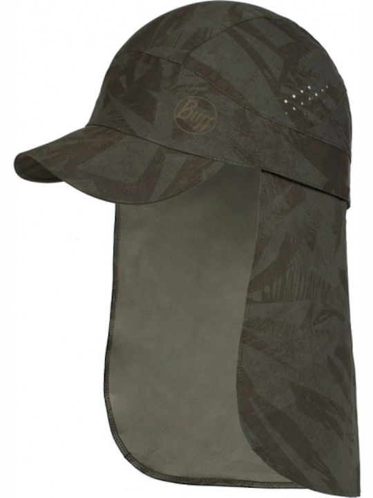 Buff Sahara Acai Fabric Men's Hat Khaki