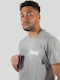Lonsdale Elmdon Men's Short Sleeve T-shirt Gray