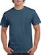 Gildan Werbe-T-Shirt in Blau Farbe