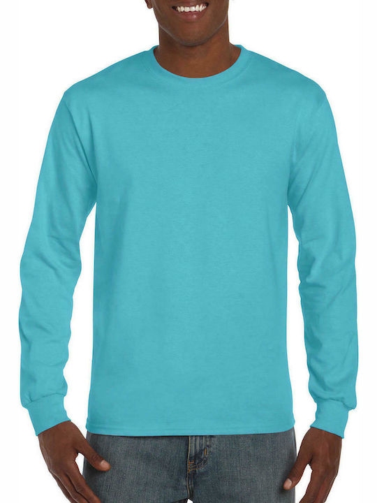 Gildan Hammer Men's Long Sleeve Promotional Sweatshirt Lagoon Blue