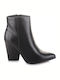 Famous Shoes Women's High Heel Boots Black