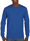 Gildan Werbe-T-Shirt in Blau Farbe