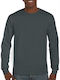 Gildan Men's Long Sleeve Promotional Sweatshirt Gray